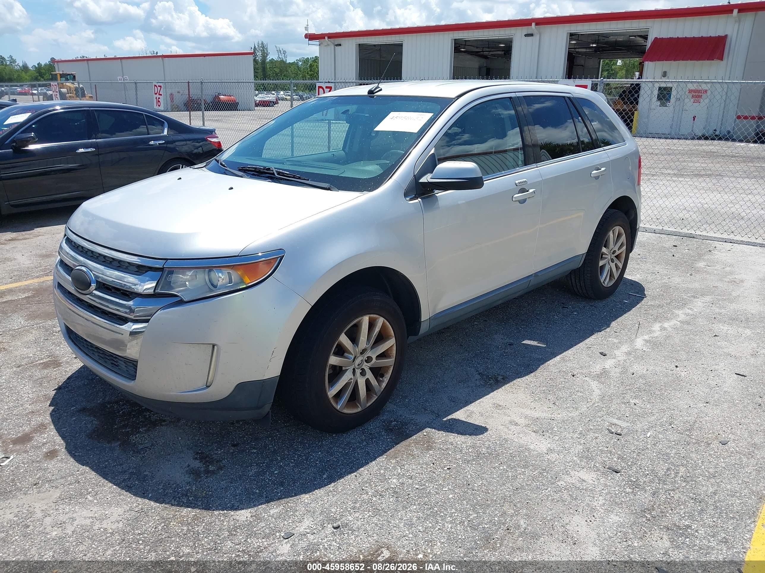 2013 Ford Edge Limited Серебряный vin: 2FMDK3KC1DBB95708
