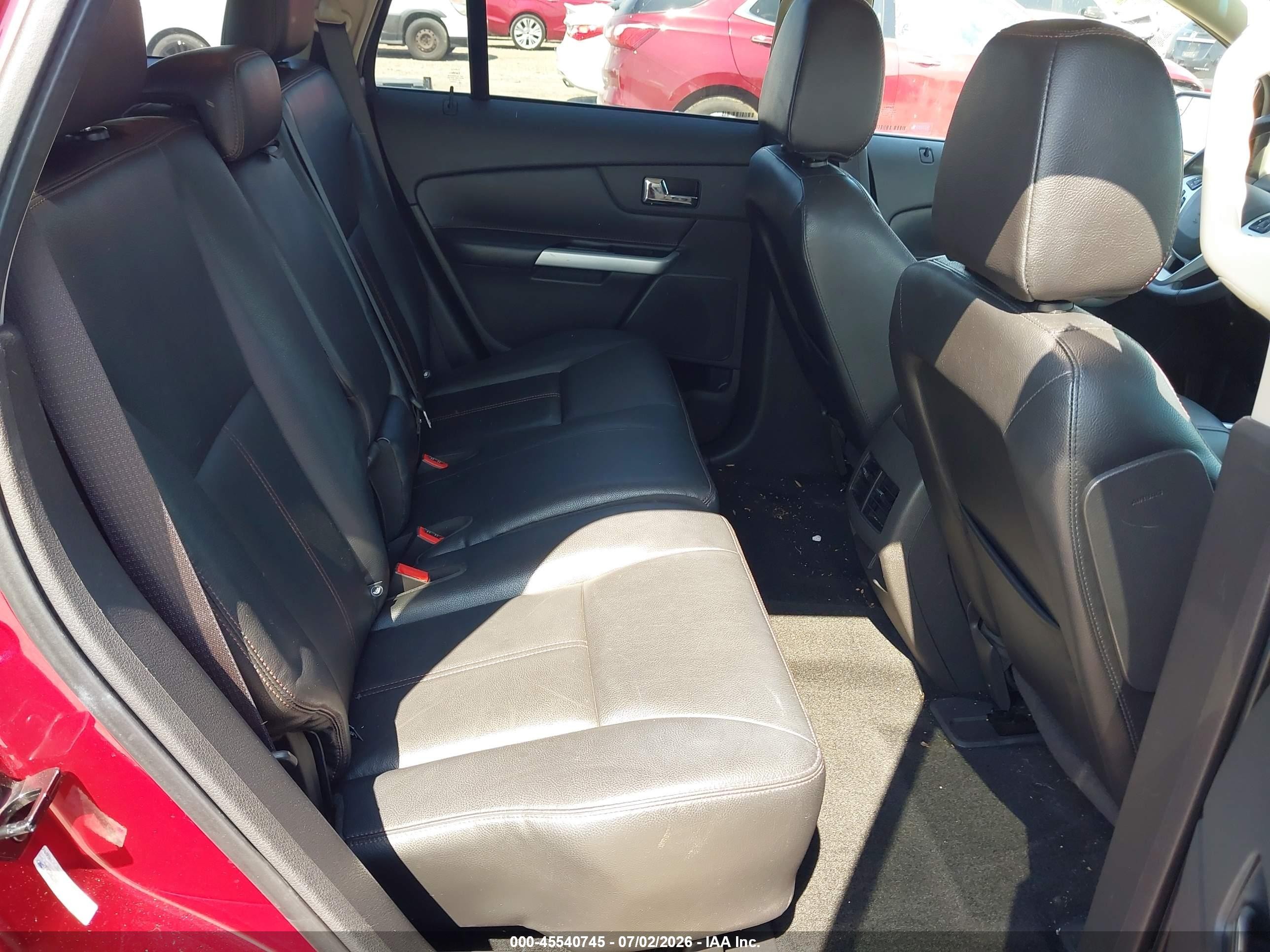 2013 Ford Edge Limited Burgundy vin: 2FMDK3KC1DBC91709