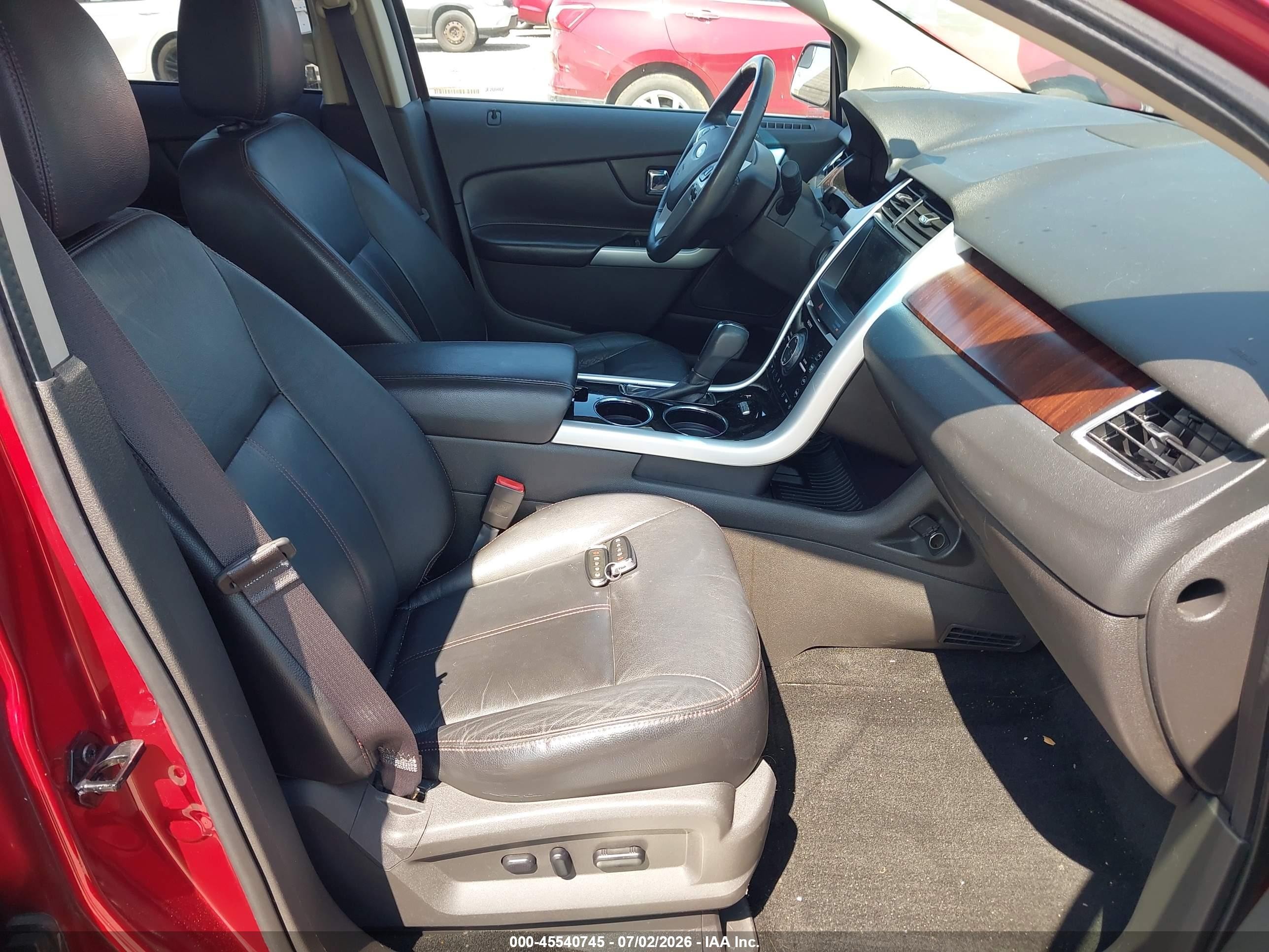 2013 Ford Edge Limited Burgundy vin: 2FMDK3KC1DBC91709