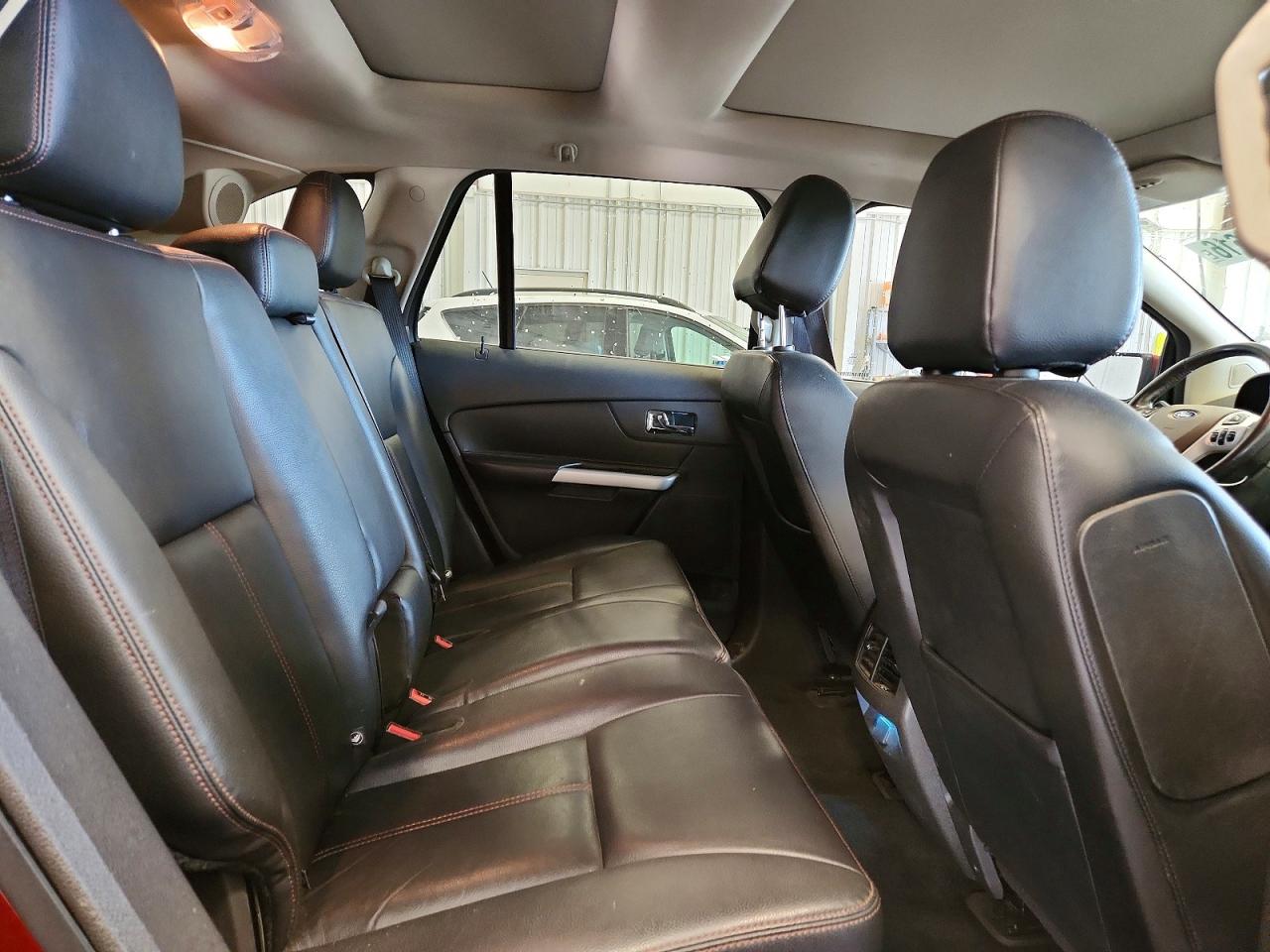 2014 Ford Edge Limited Red vin: 2FMDK3KC1EBA25141