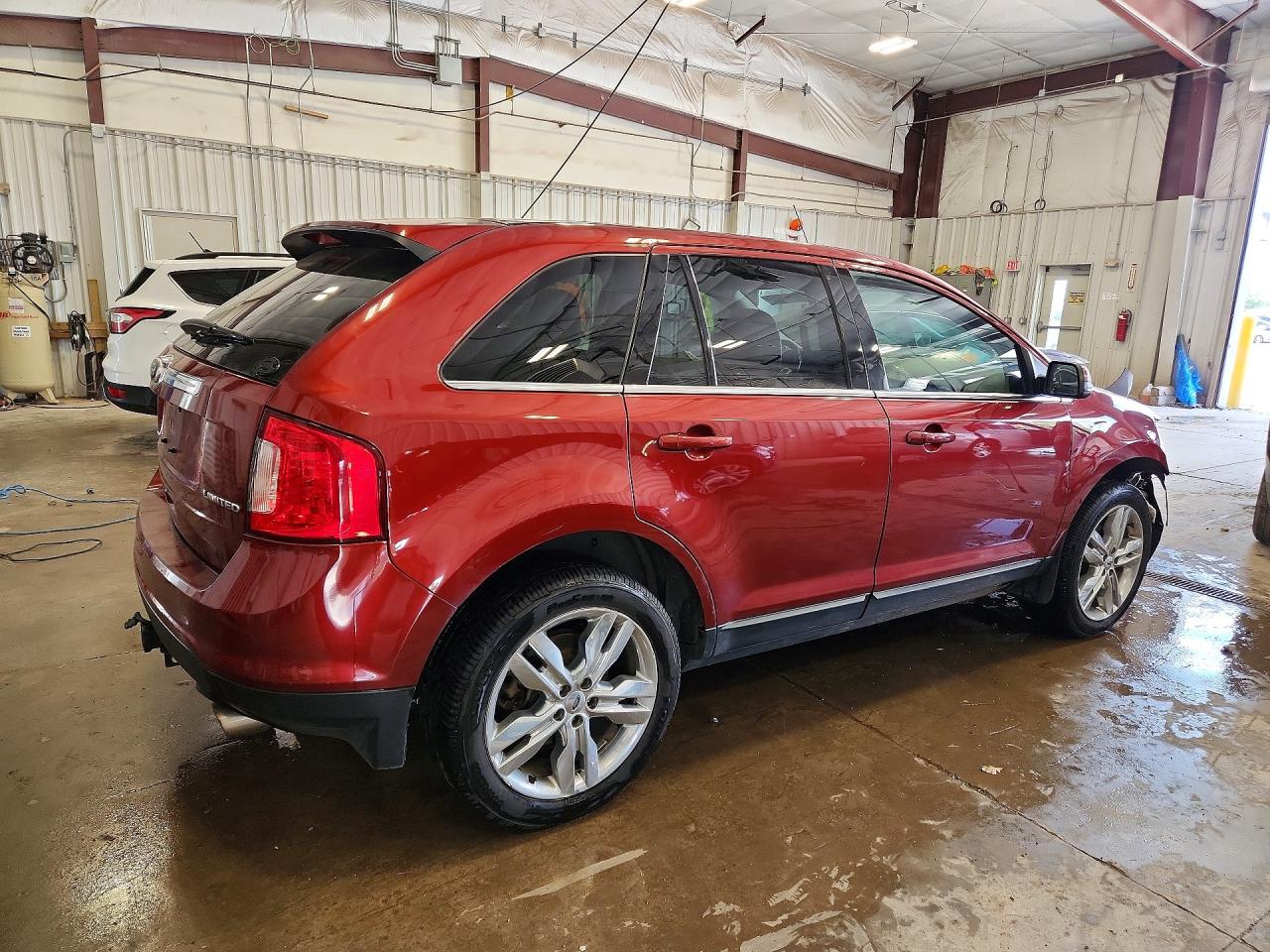 2014 Ford Edge Limited Red vin: 2FMDK3KC1EBA25141