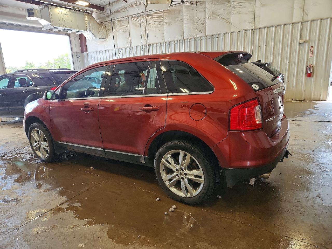 2014 Ford Edge Limited Red vin: 2FMDK3KC1EBA25141