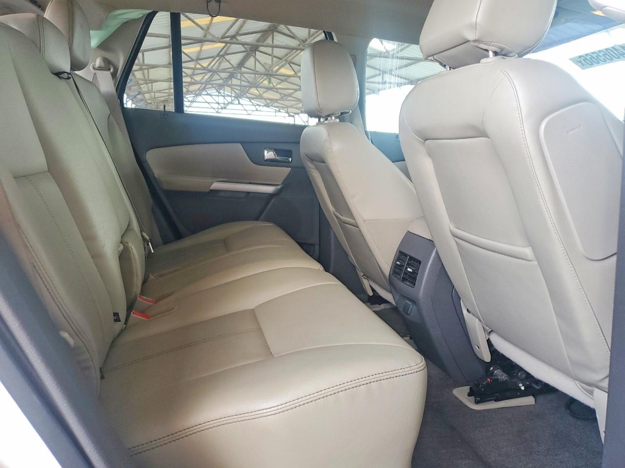 2014 Ford Edge Limited White vin: 2FMDK3KC1EBB40614