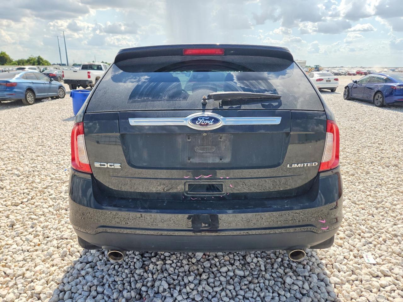 2014 Ford Edge Limited Black vin: 2FMDK3KC1EBB54738