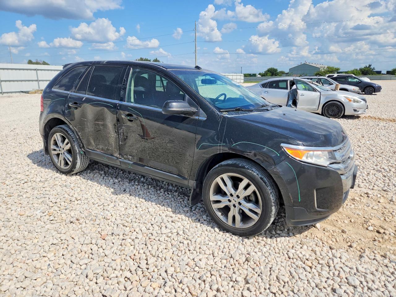 2014 Ford Edge Limited Black vin: 2FMDK3KC1EBB54738