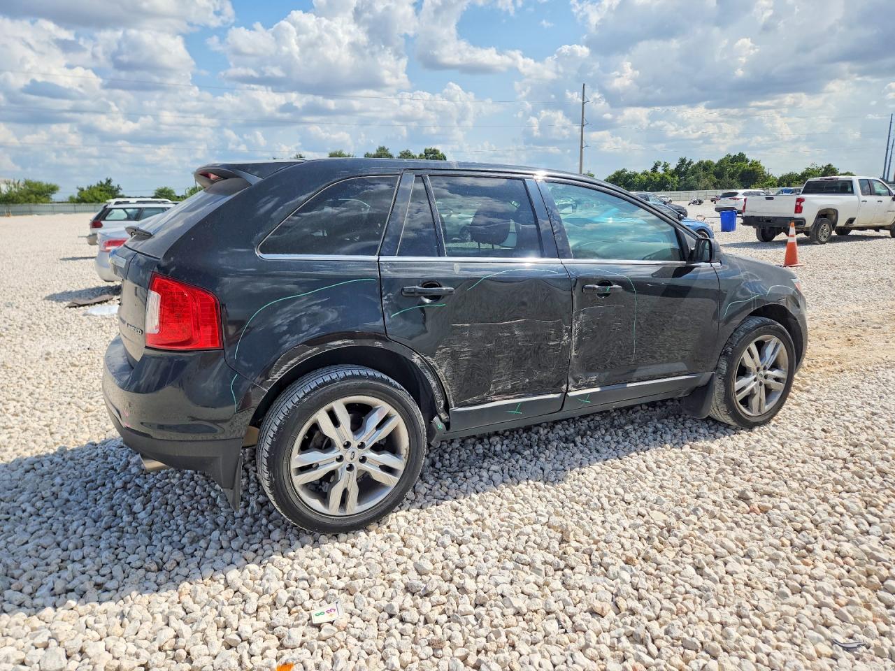 2014 Ford Edge Limited Black vin: 2FMDK3KC1EBB54738
