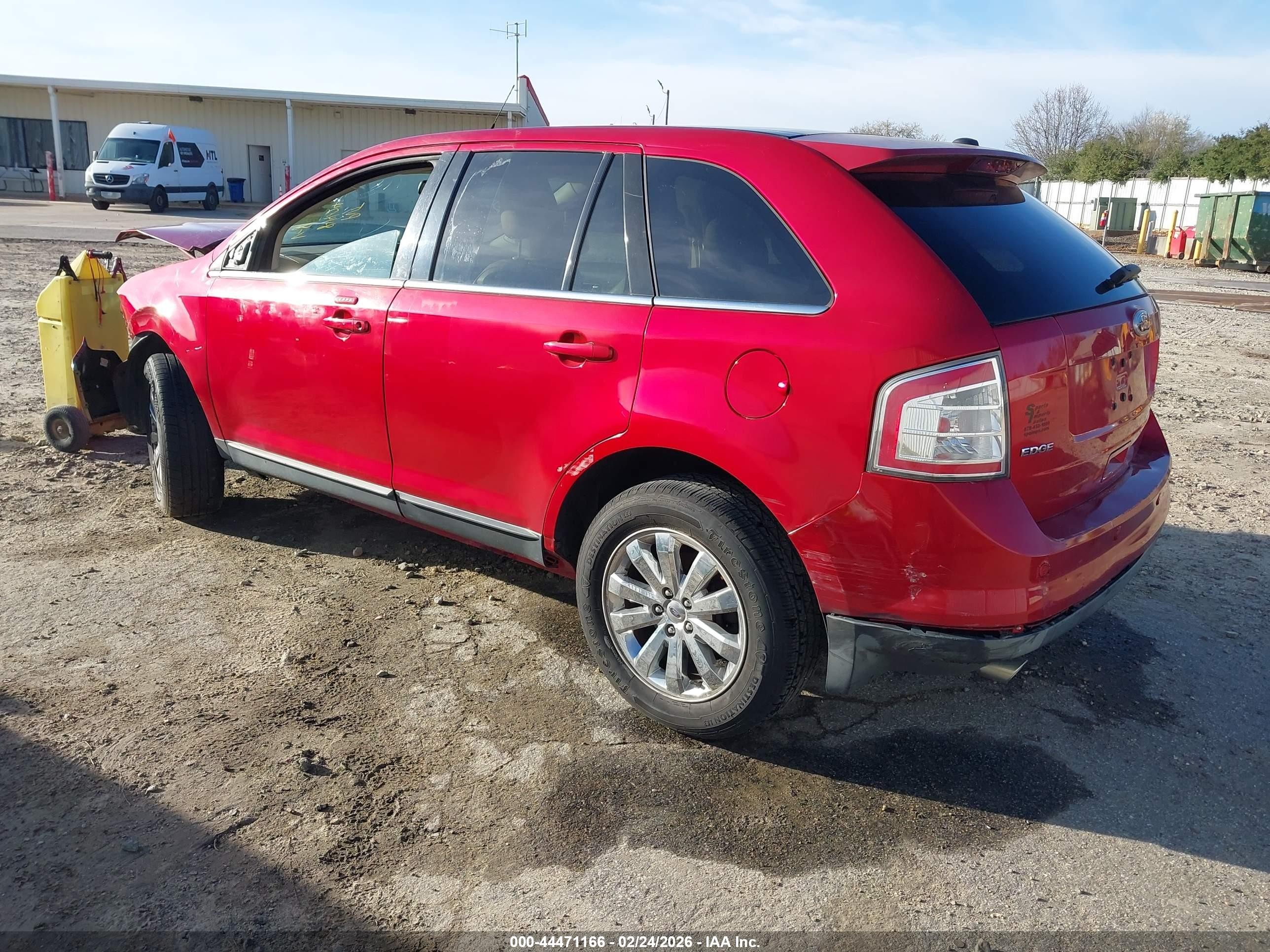 2010 Ford Edge Limited Red vin: 2FMDK3KC2ABB38140
