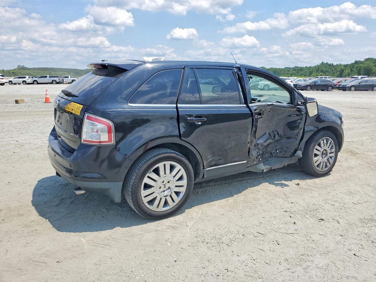 2010 Ford Edge Limited Black vin: 2FMDK3KC2ABB71655