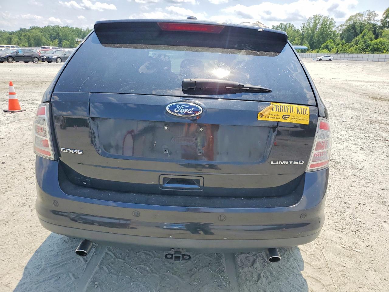 2010 Ford Edge Limited Black vin: 2FMDK3KC2ABB71655