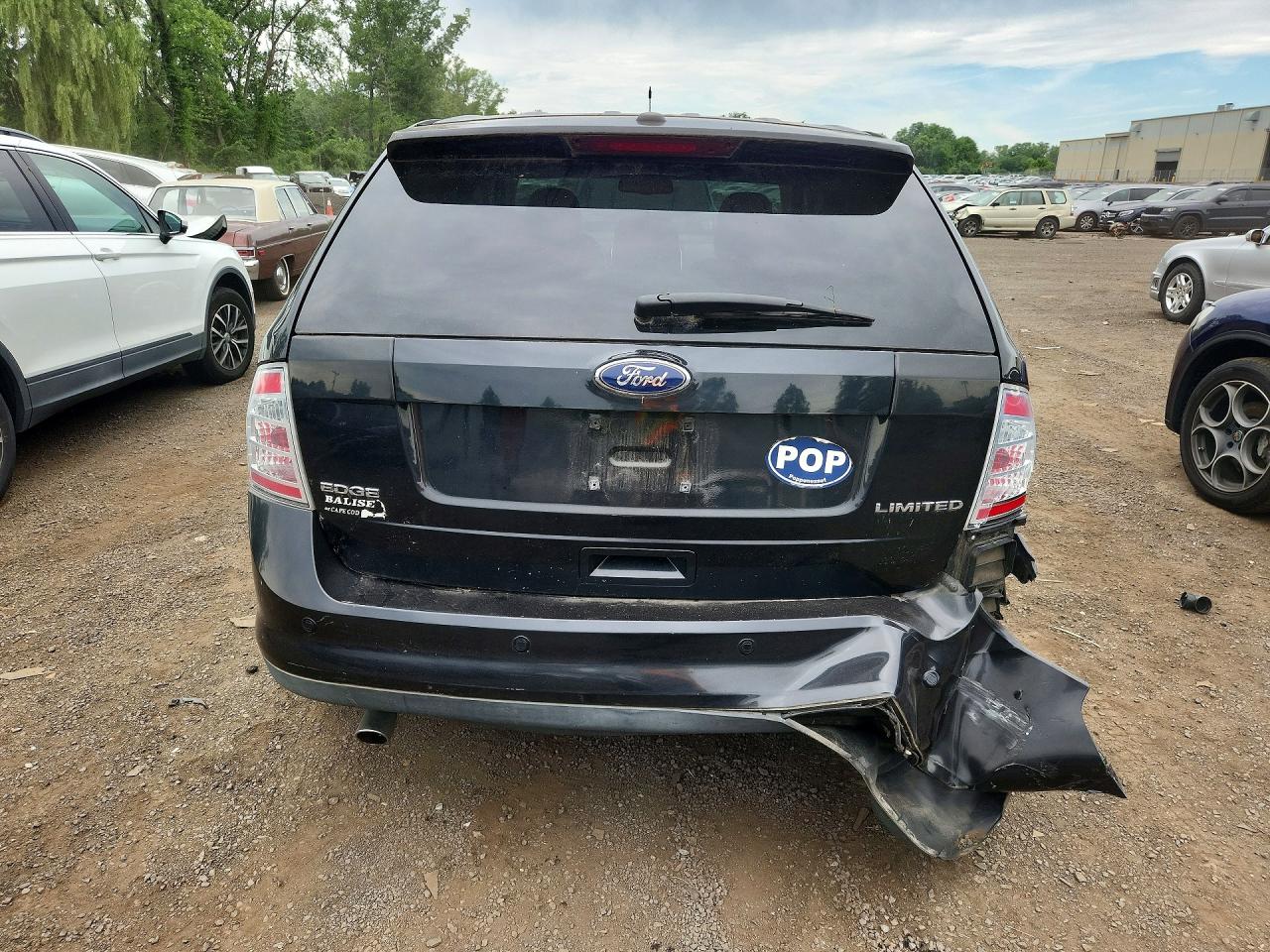 2010 Ford Edge Limited Black vin: 2FMDK3KC2ABB73132