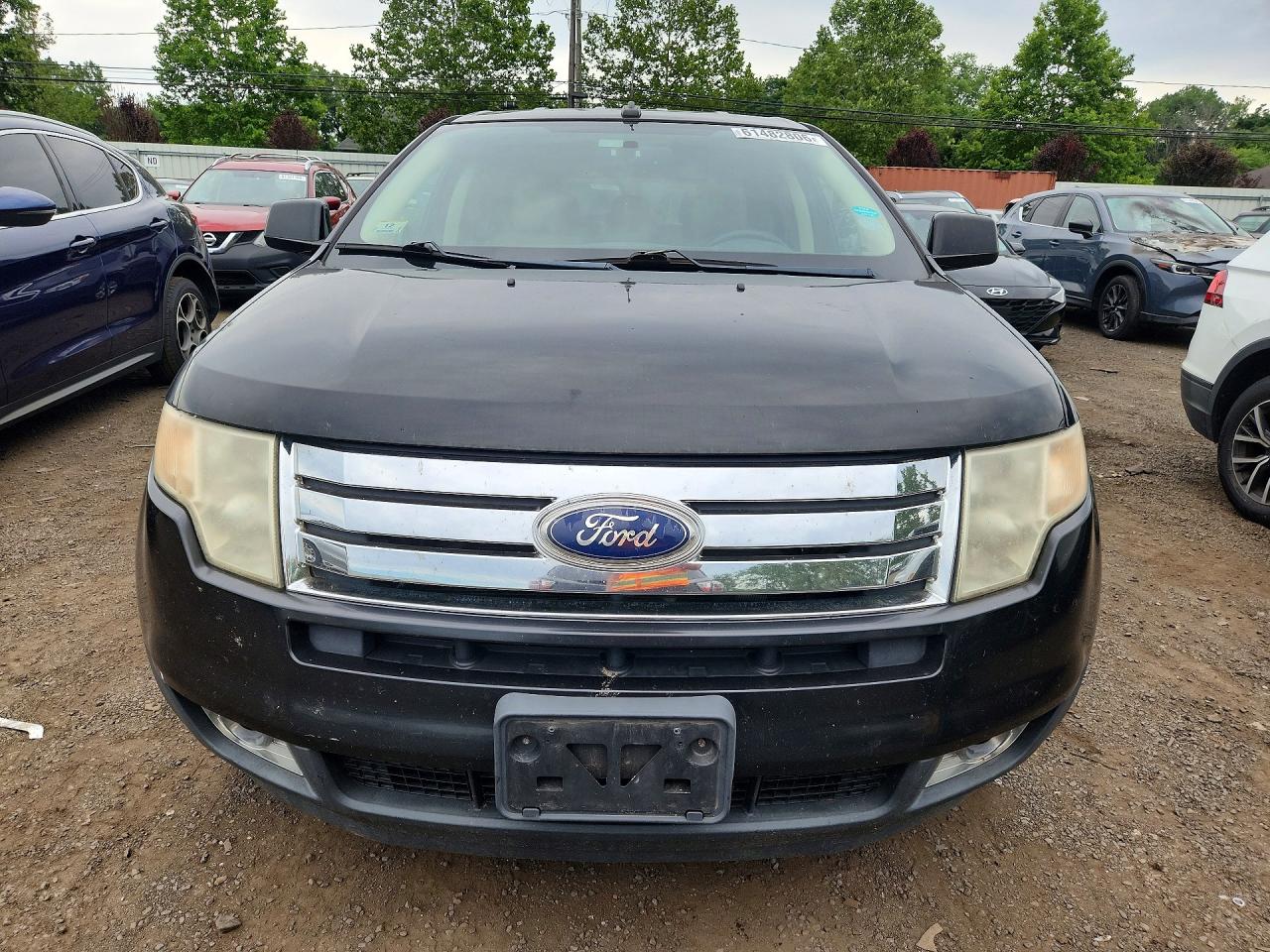 2010 Ford Edge Limited Black vin: 2FMDK3KC2ABB73132