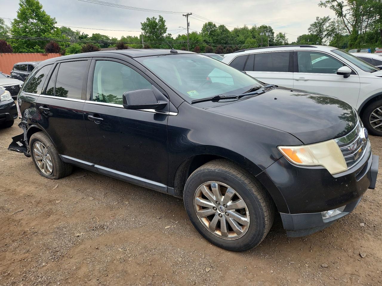 2010 Ford Edge Limited Black vin: 2FMDK3KC2ABB73132