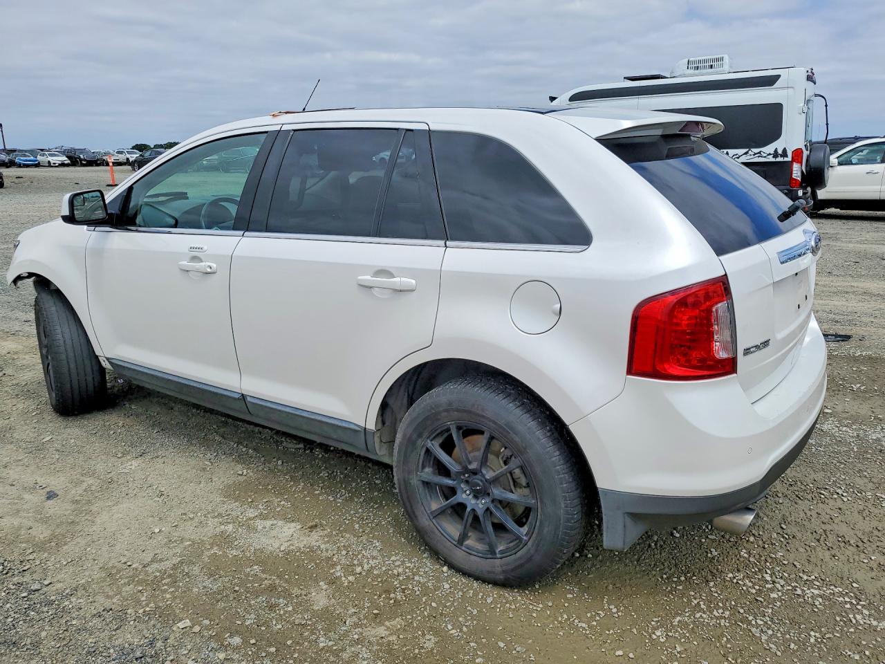 2011 Ford Edge Limited Cream vin: 2FMDK3KC2BBA06562