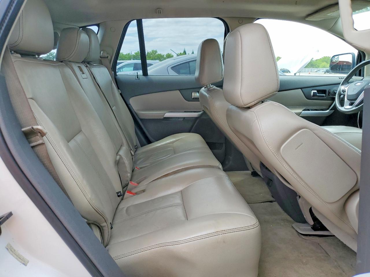 2011 Ford Edge Limited Cream vin: 2FMDK3KC2BBA06562