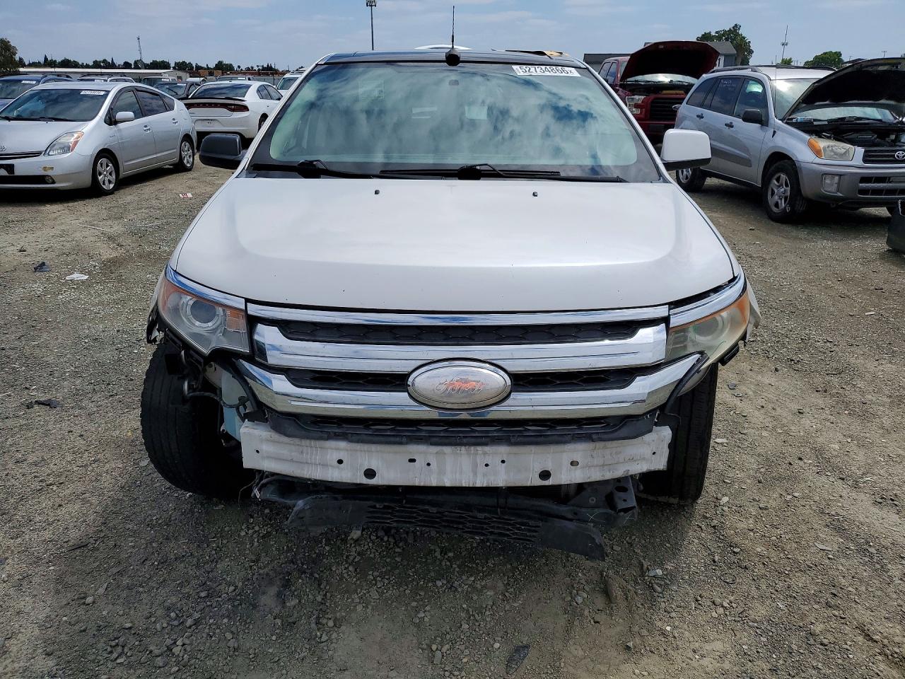 2011 Ford Edge Limited Cream vin: 2FMDK3KC2BBA06562