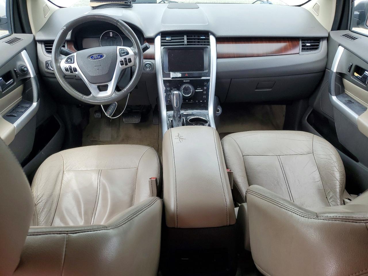 2011 Ford Edge Limited Cream vin: 2FMDK3KC2BBA06562