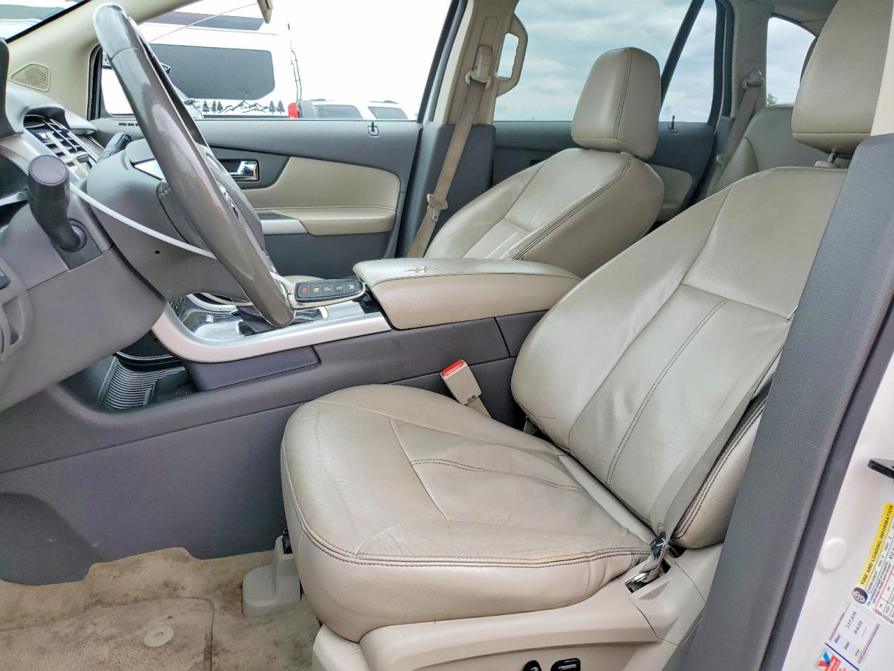 2011 Ford Edge Limited Cream vin: 2FMDK3KC2BBA06562