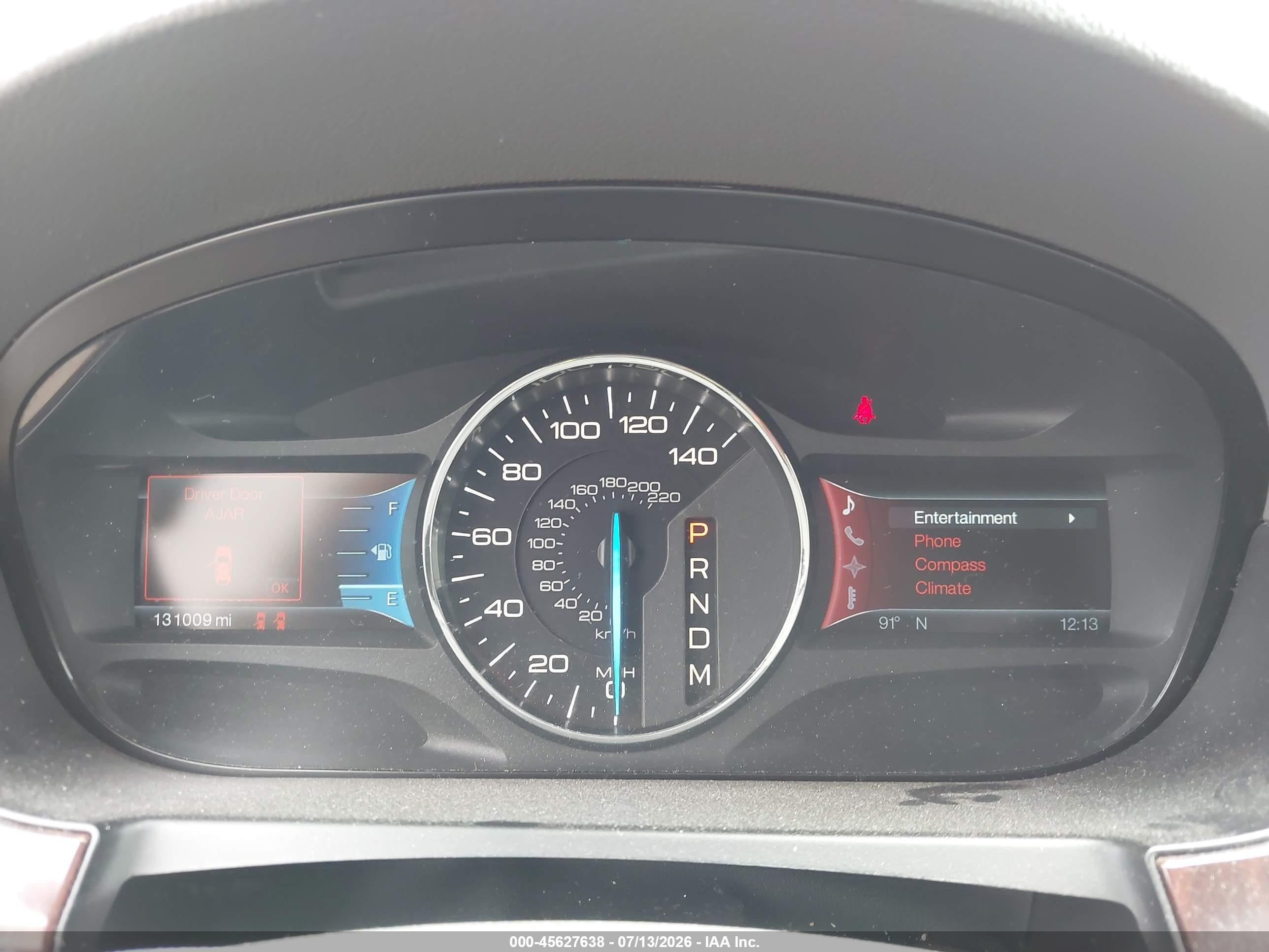 2011 Ford Edge Limited Red vin: 2FMDK3KC2BBA17402