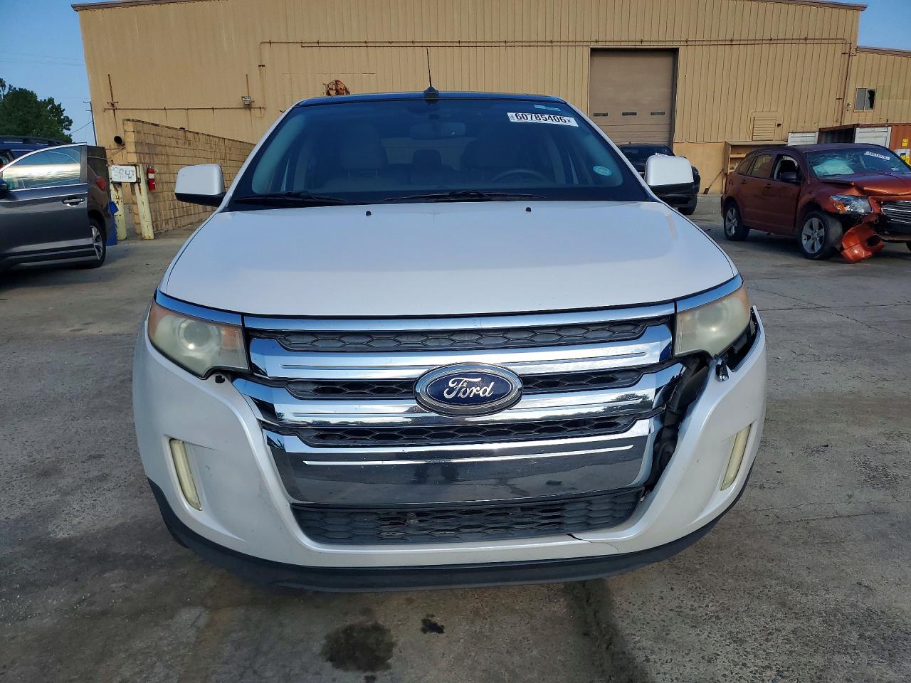2011 Ford Edge Limited White vin: 2FMDK3KC2BBA41246