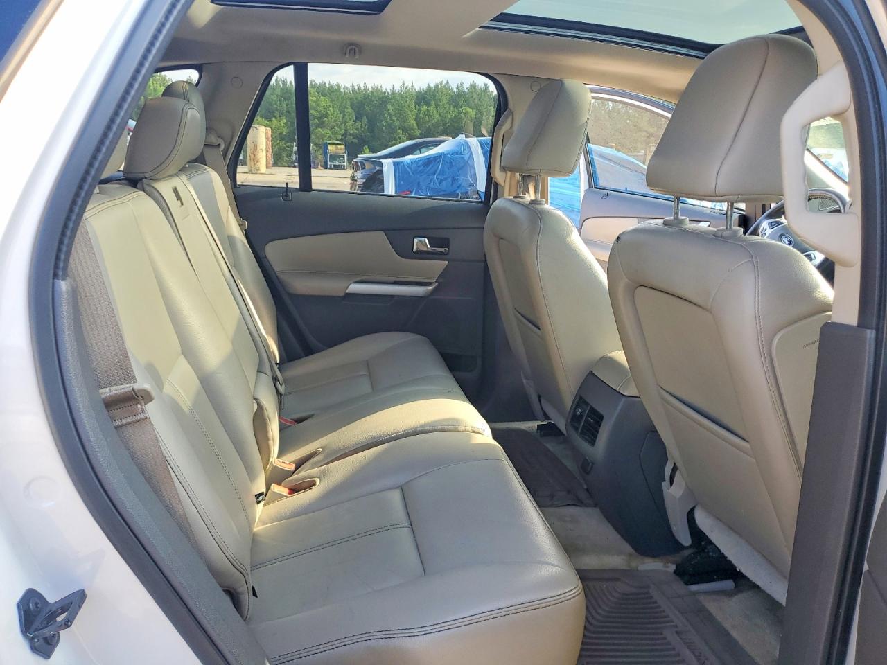 2011 Ford Edge Limited White vin: 2FMDK3KC2BBA41246