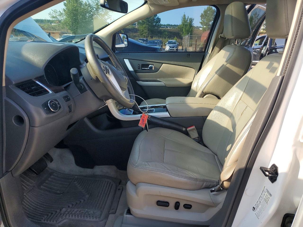 2011 Ford Edge Limited White vin: 2FMDK3KC2BBA41246
