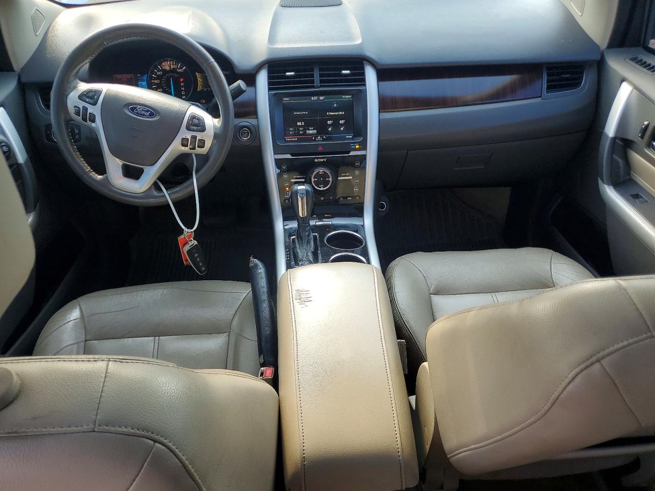 2011 Ford Edge Limited White vin: 2FMDK3KC2BBA41246
