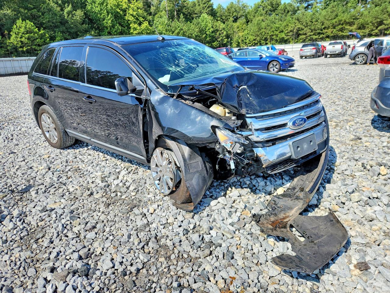 2011 Ford Edge Limited Черный vin: 2FMDK3KC2BBA79818