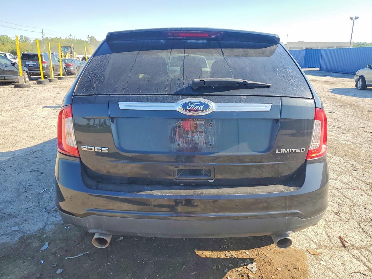 2011 Ford Edge Limited Black vin: 2FMDK3KC2BBA84503