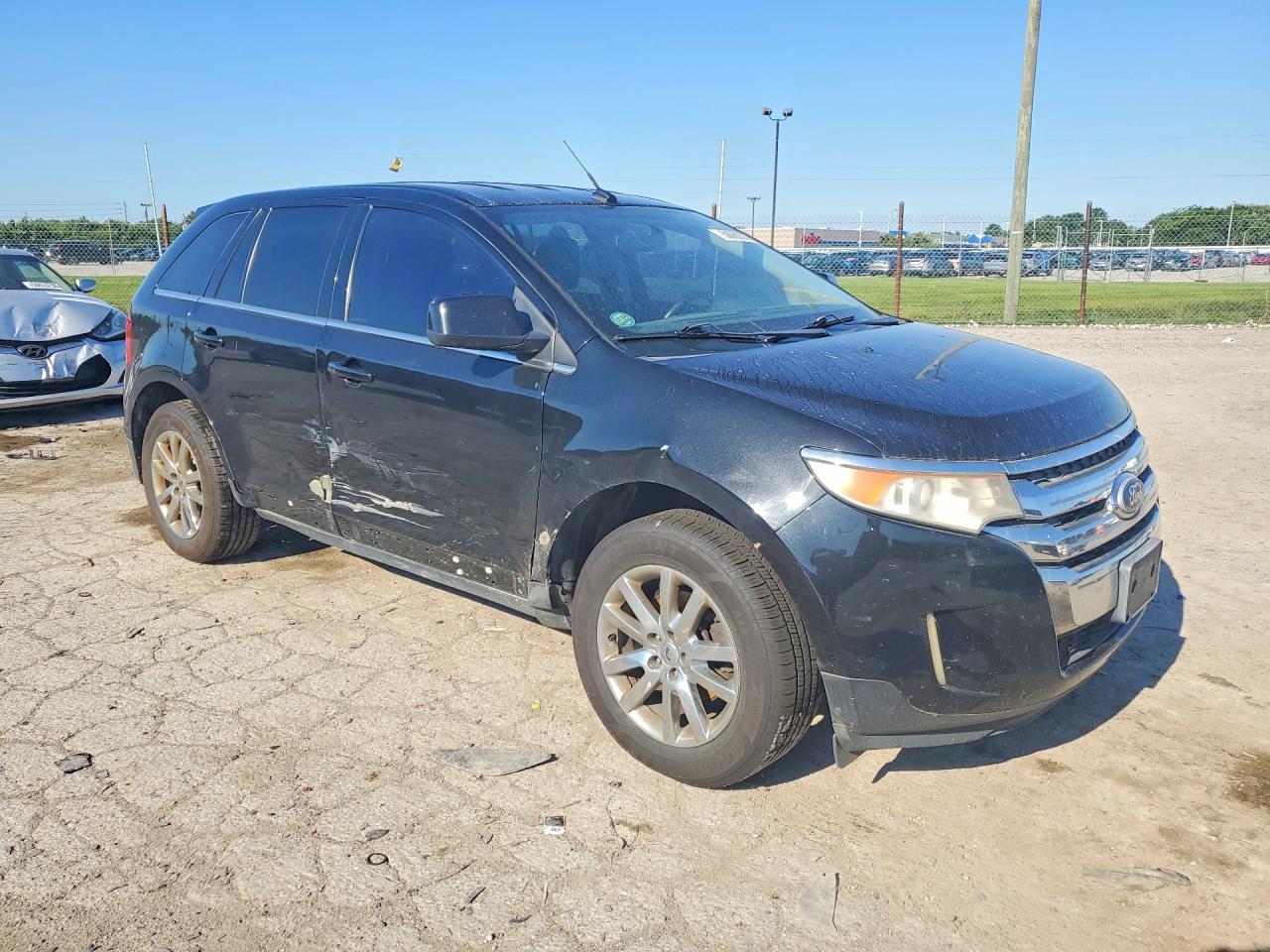 2011 Ford Edge Limited Black vin: 2FMDK3KC2BBA84503