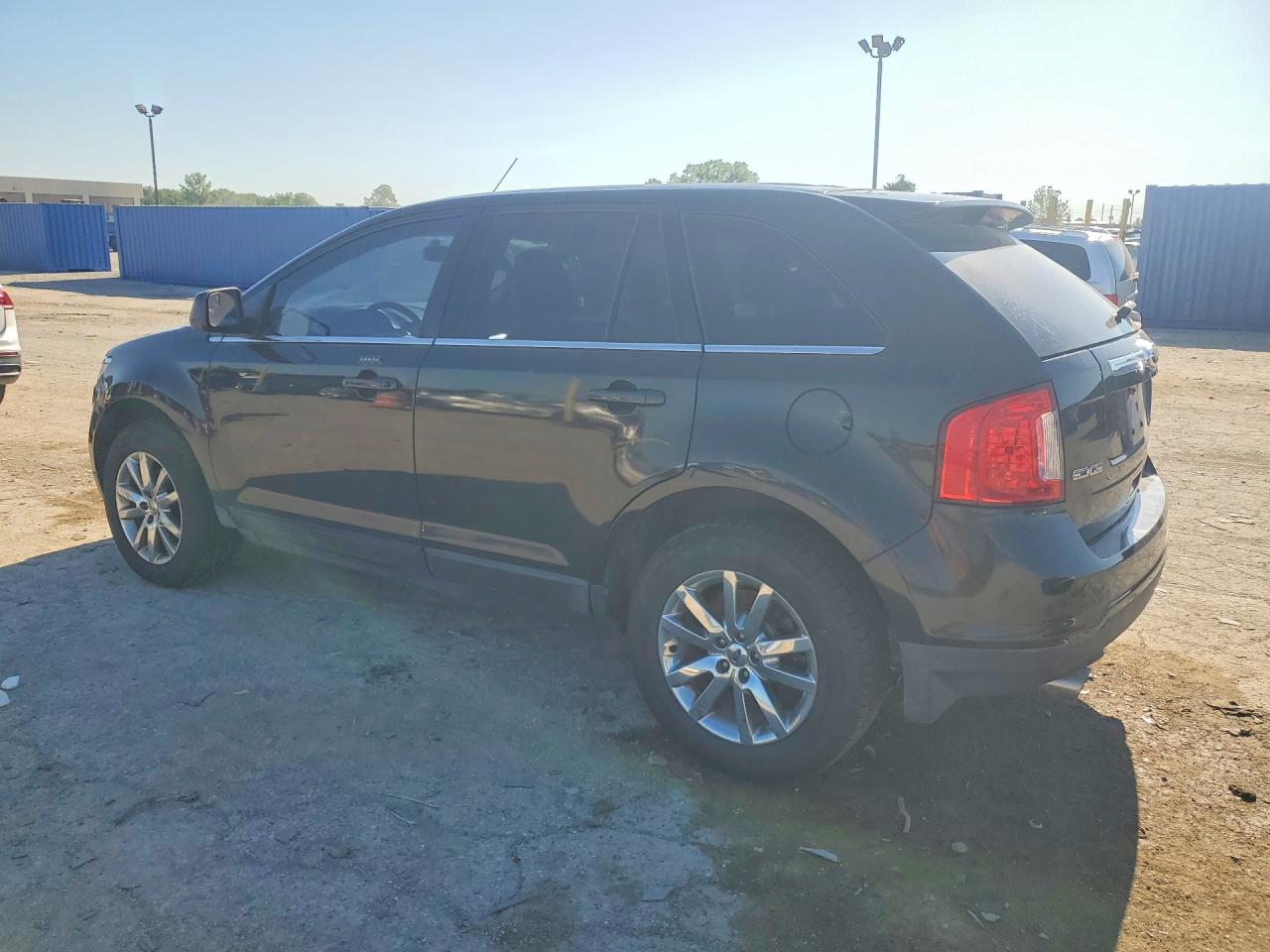 2011 Ford Edge Limited Black vin: 2FMDK3KC2BBA84503