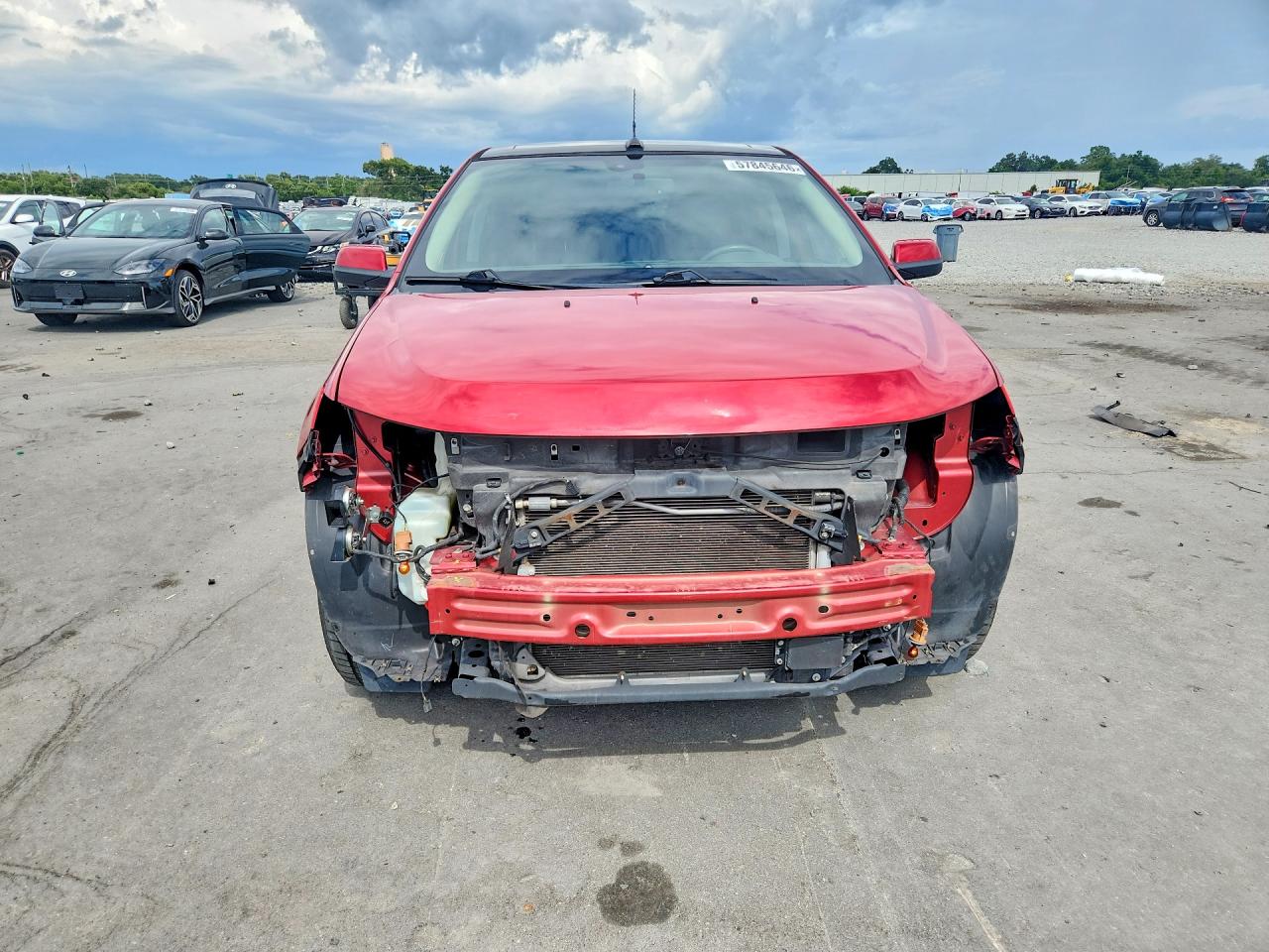 2011 Ford Edge Limited Red vin: 2FMDK3KC2BBA95565