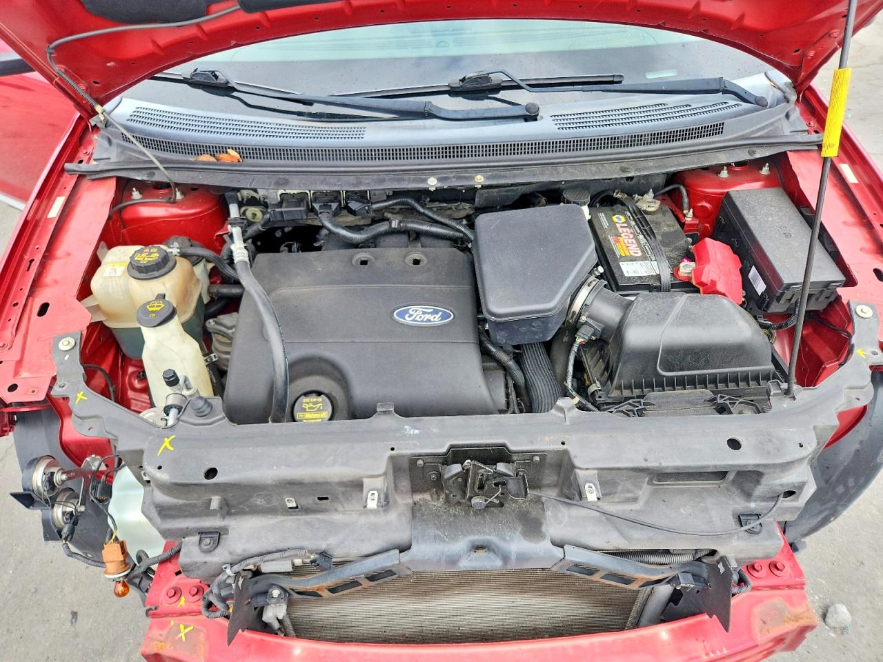 2011 Ford Edge Limited Red vin: 2FMDK3KC2BBA95565