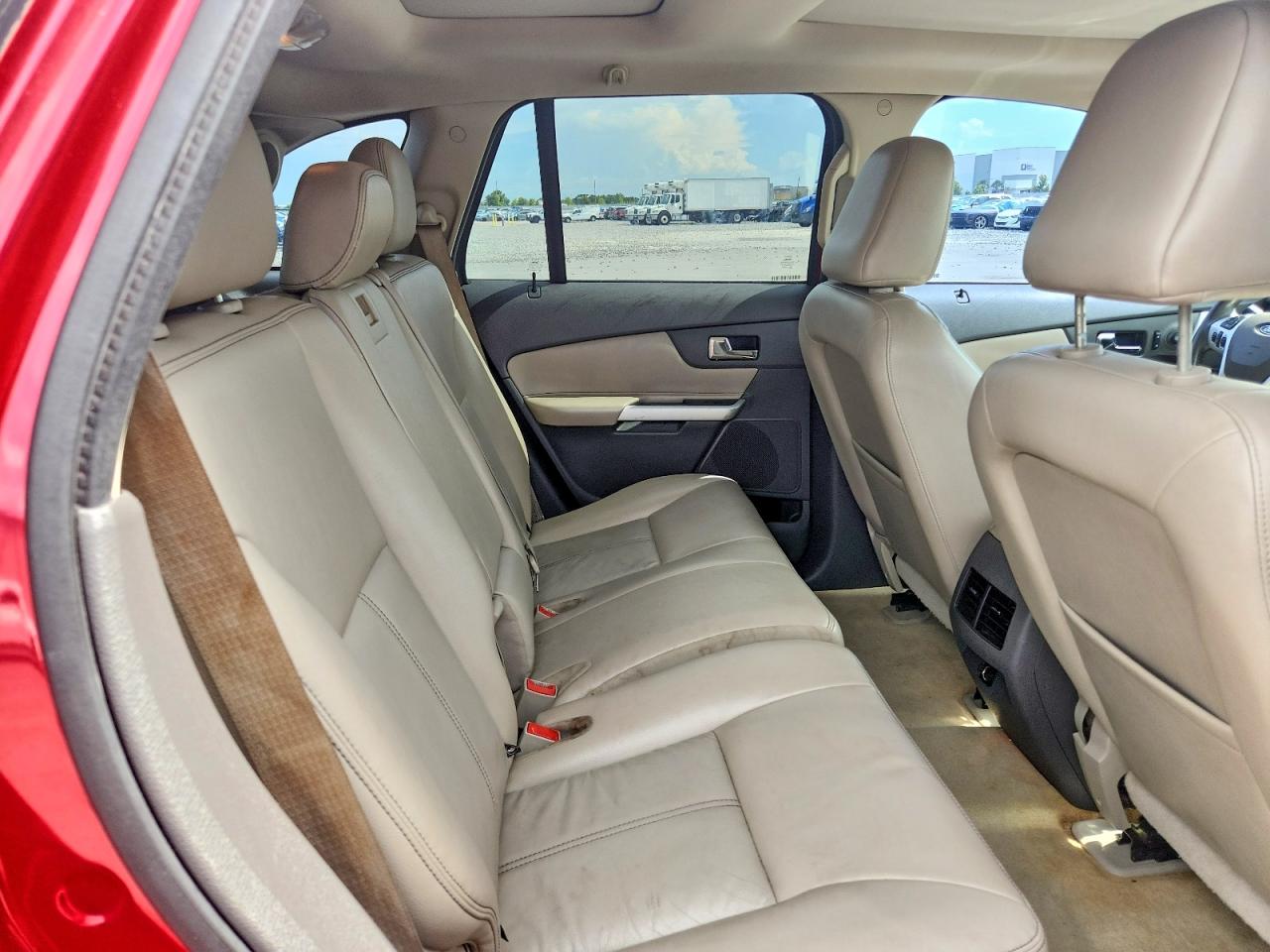 2011 Ford Edge Limited Red vin: 2FMDK3KC2BBA95565