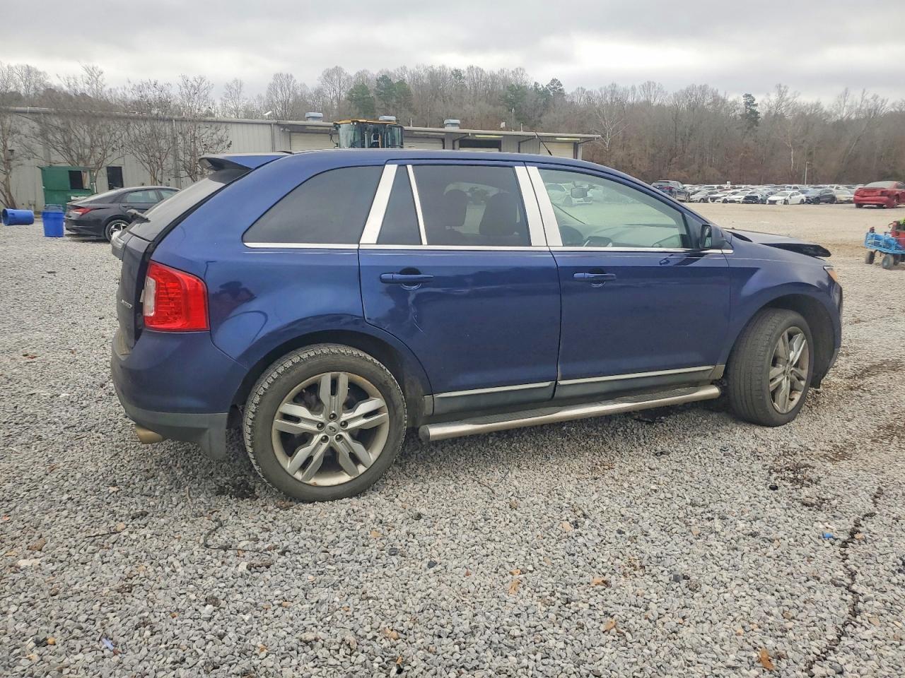 2011 Ford Edge Limited Blue vin: 2FMDK3KC2BBB06449