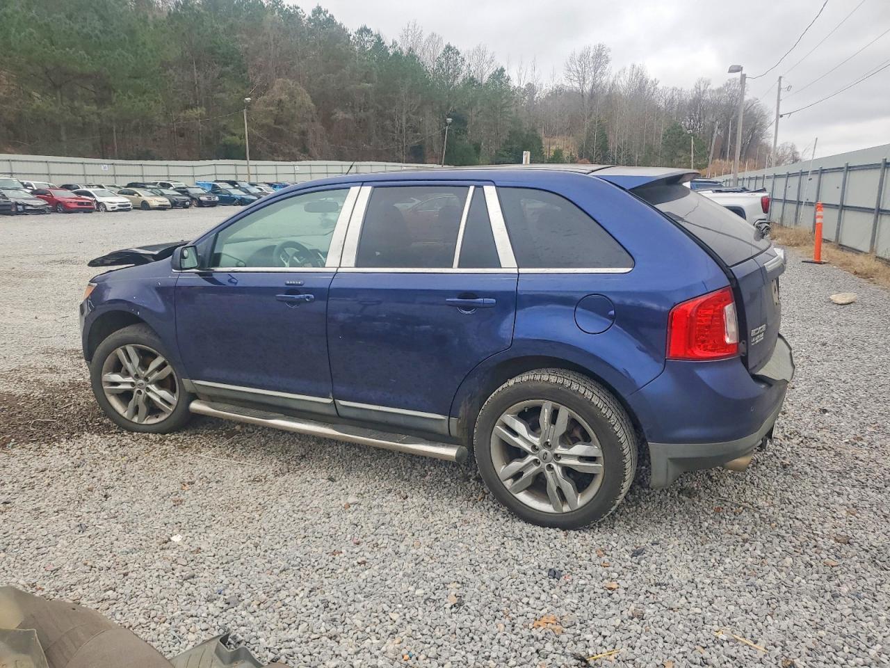 2011 Ford Edge Limited Blue vin: 2FMDK3KC2BBB06449