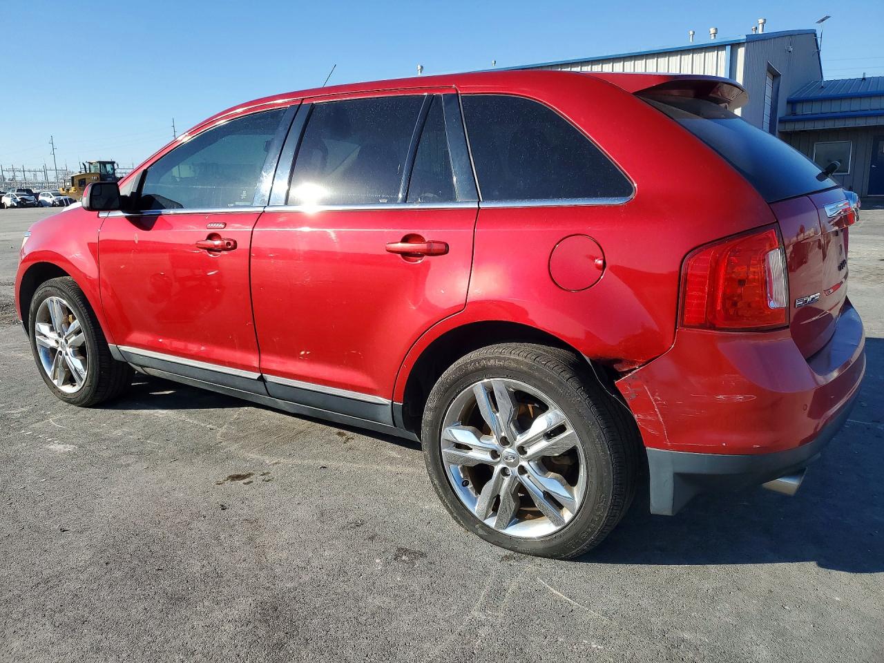 2011 Ford Edge Limited Red vin: 2FMDK3KC2BBB11053