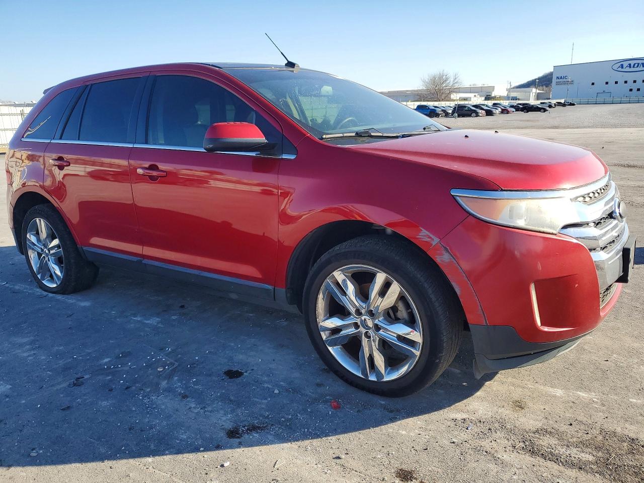 2011 Ford Edge Limited Red vin: 2FMDK3KC2BBB11053
