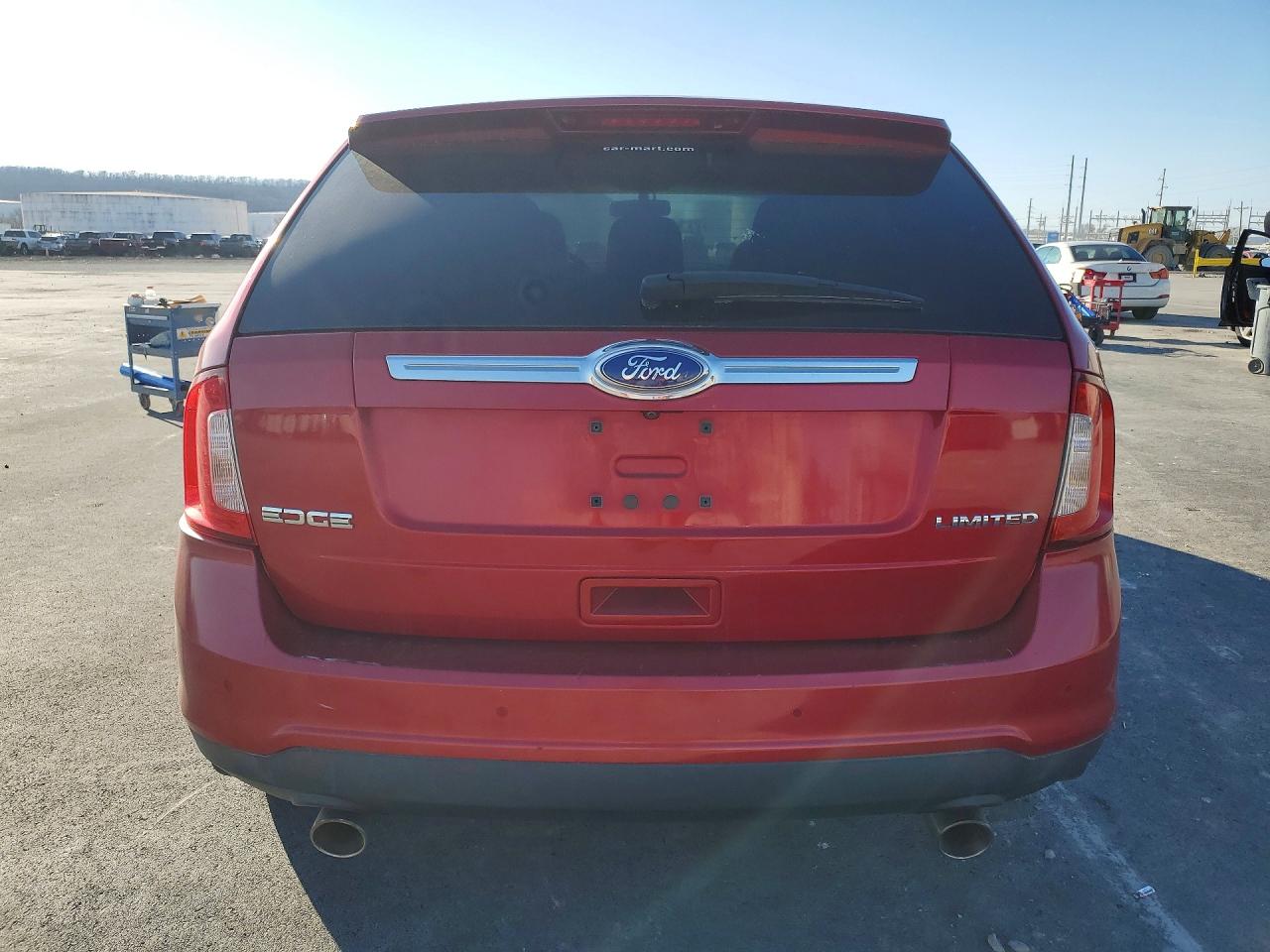 2011 Ford Edge Limited Red vin: 2FMDK3KC2BBB11053