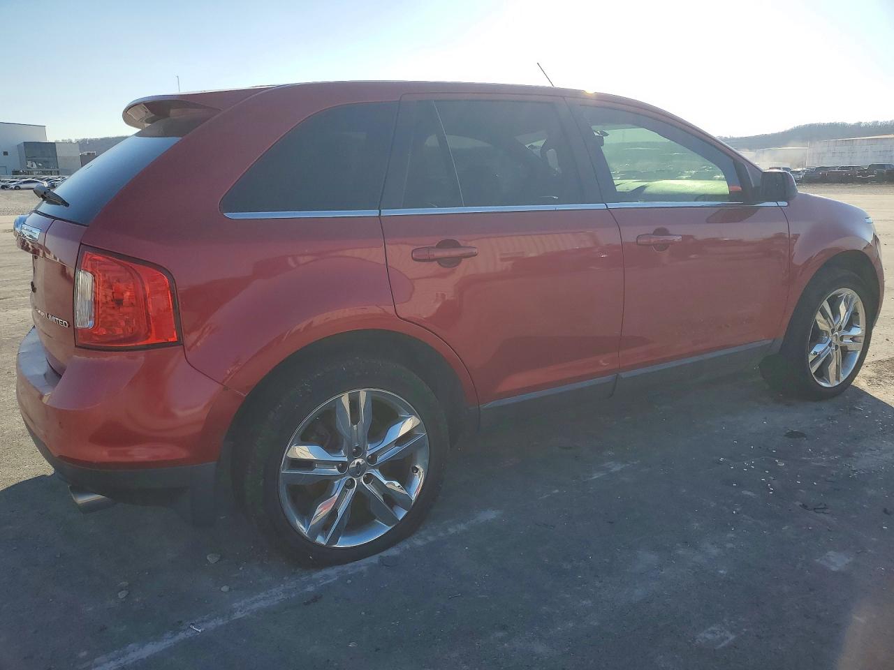 2011 Ford Edge Limited Red vin: 2FMDK3KC2BBB11053