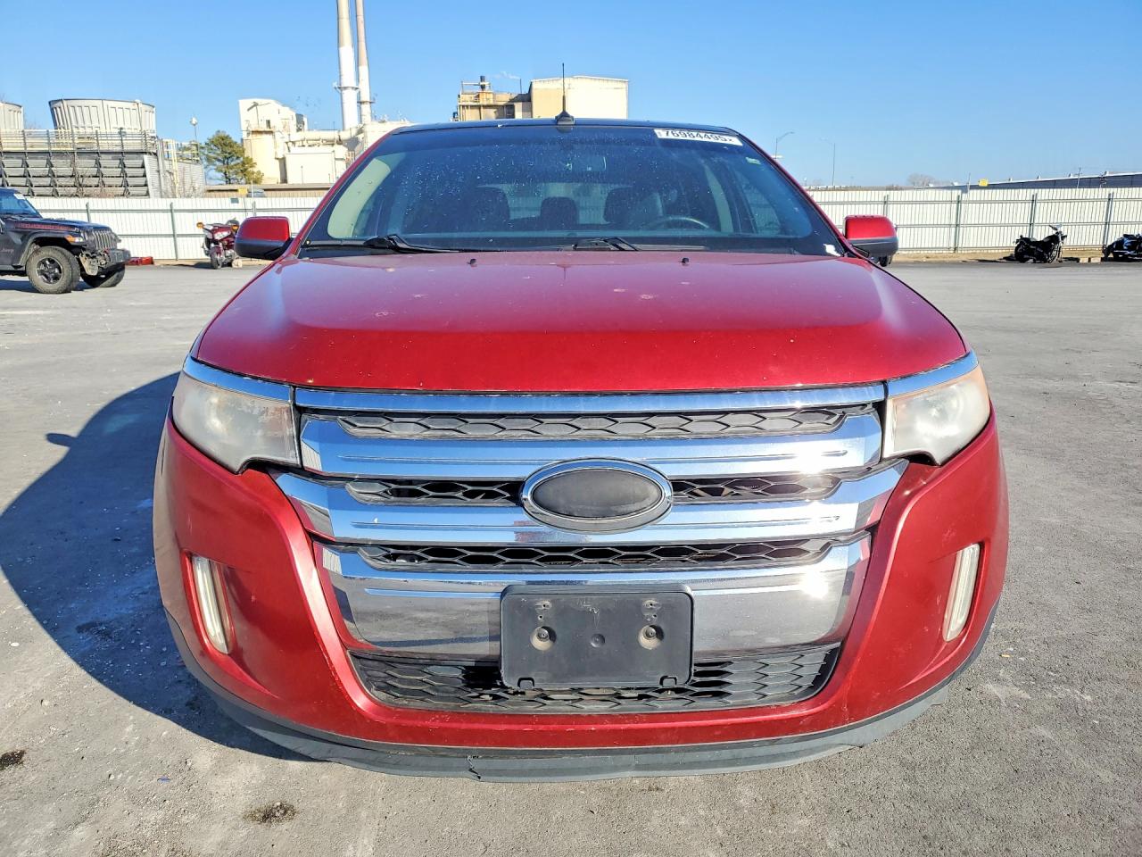 2011 Ford Edge Limited Red vin: 2FMDK3KC2BBB11053