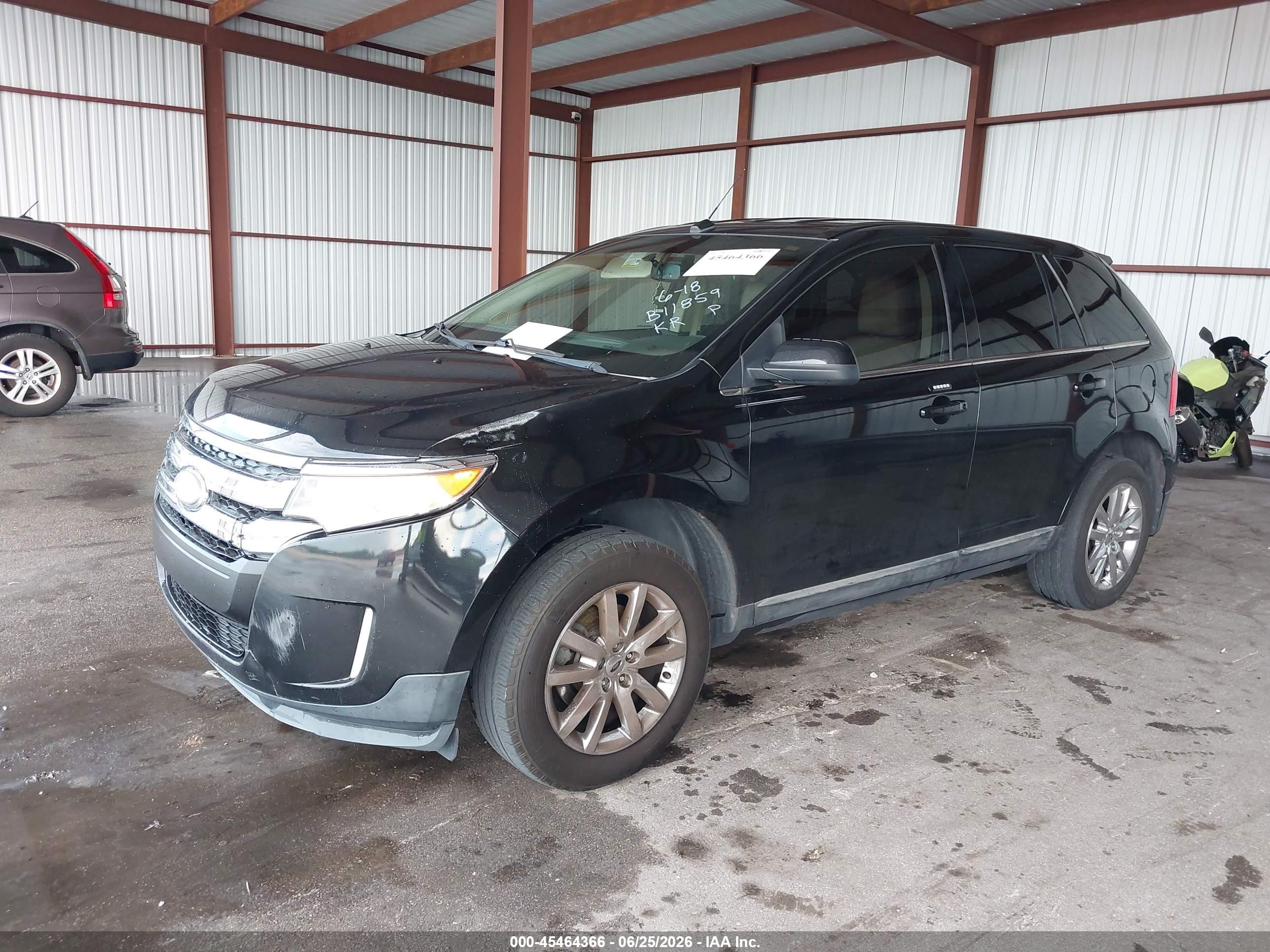 2011 Ford Edge Limited Black vin: 2FMDK3KC2BBB11859