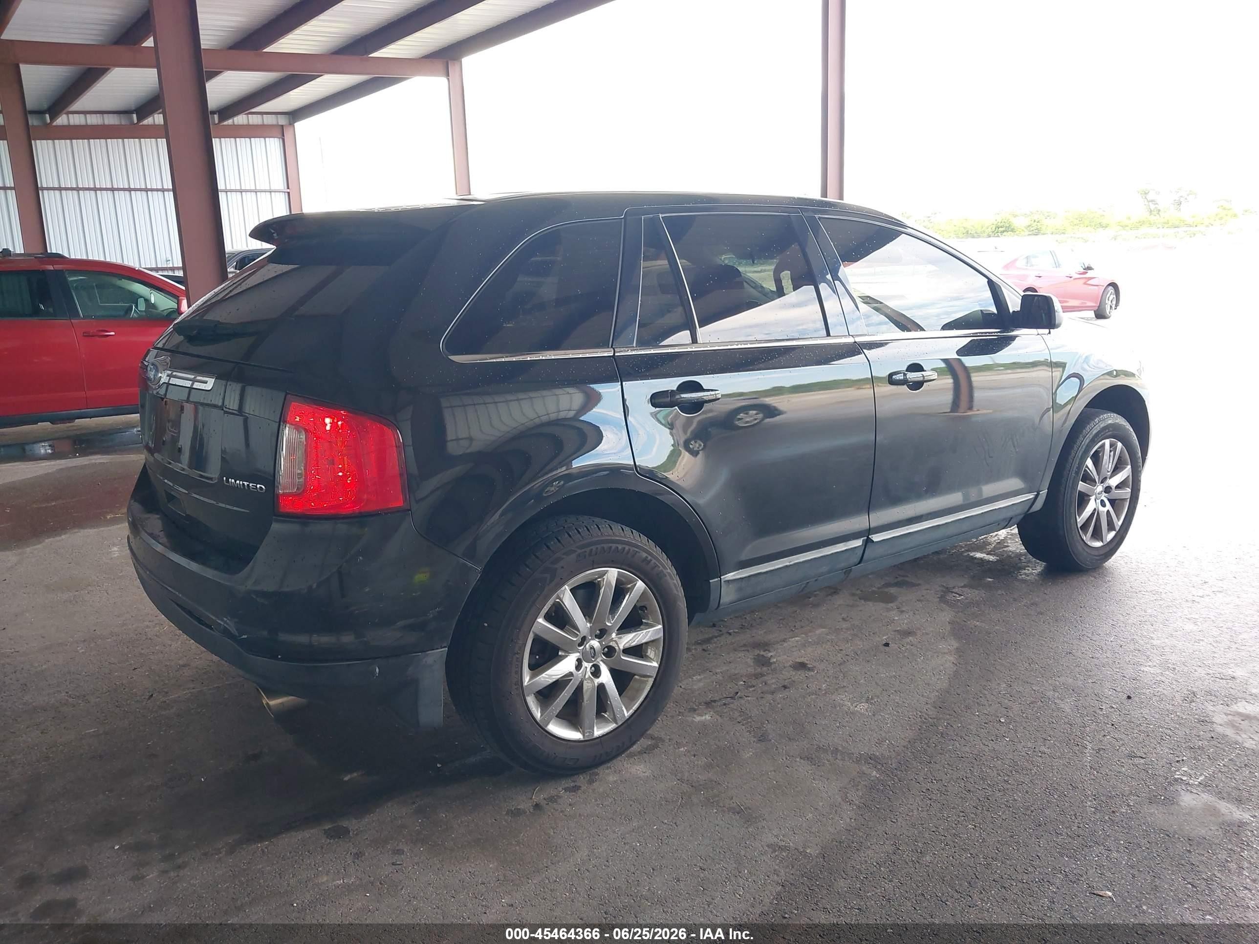 2011 Ford Edge Limited Black vin: 2FMDK3KC2BBB11859