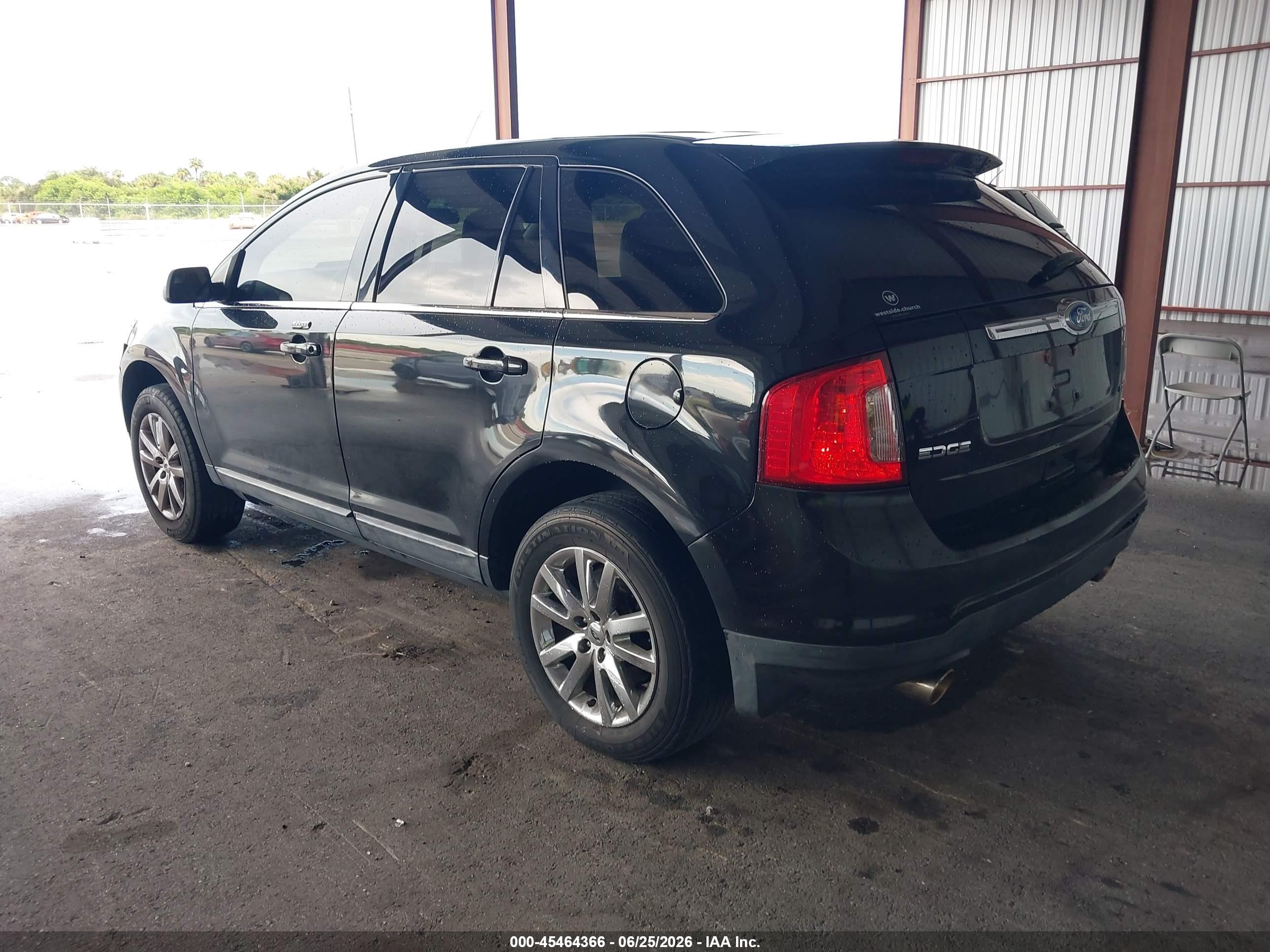 2011 Ford Edge Limited Black vin: 2FMDK3KC2BBB11859