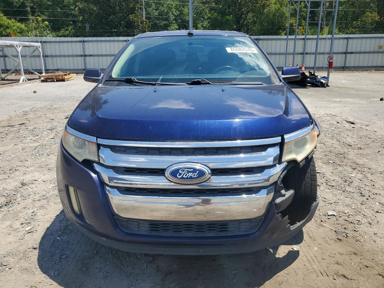 2011 Ford Edge Limited Синий vin: 2FMDK3KC2BBB14180