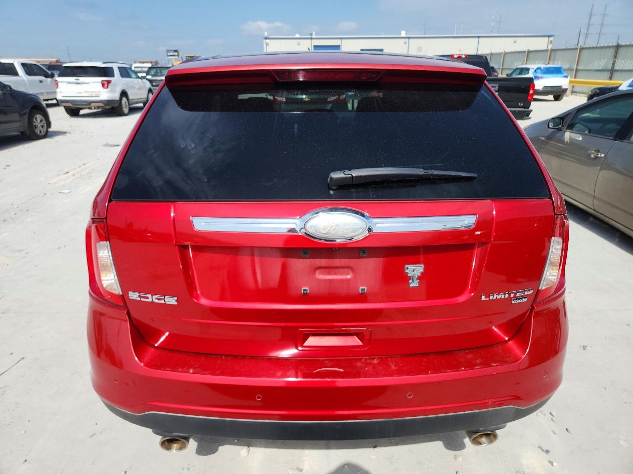 2011 Ford Edge Limited Red vin: 2FMDK3KC2BBB34722