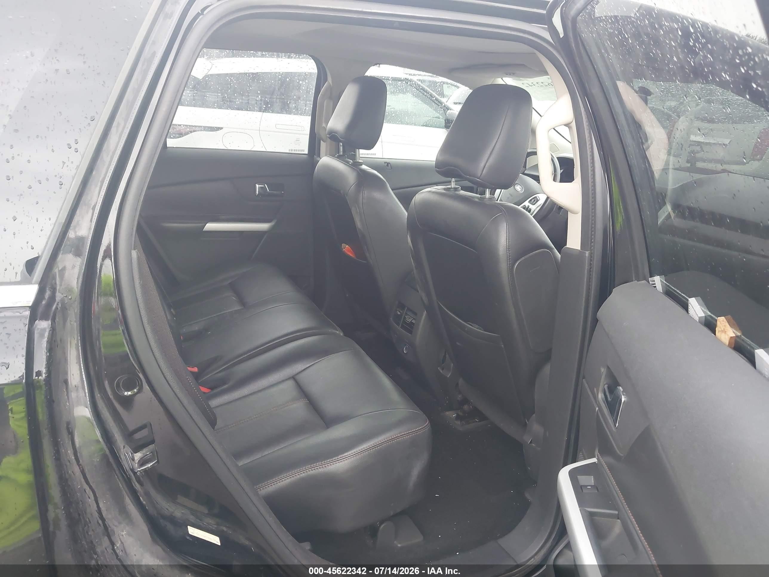 2011 Ford Edge Limited Черный vin: 2FMDK3KC2BBB66988