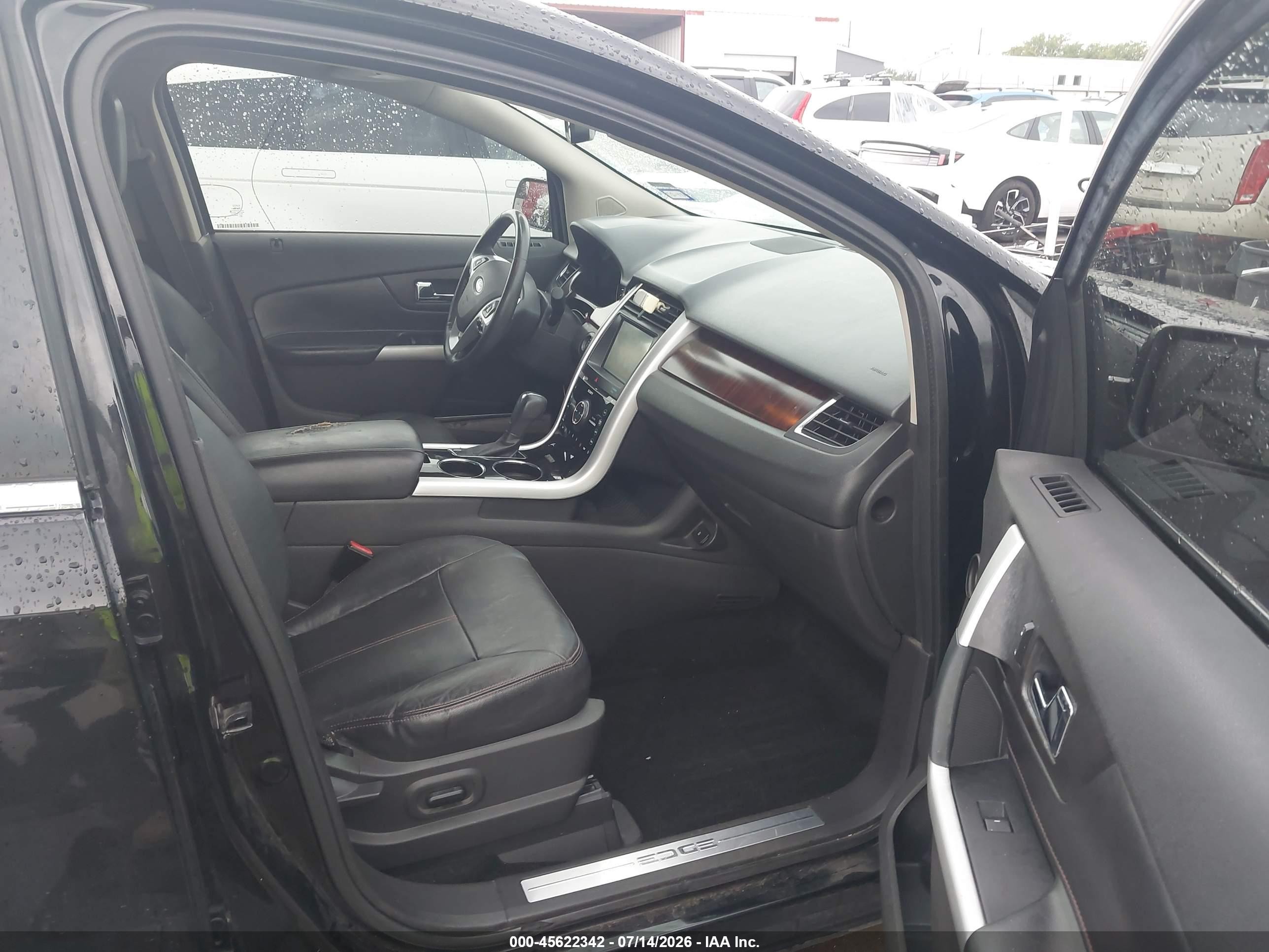 2011 Ford Edge Limited Черный vin: 2FMDK3KC2BBB66988