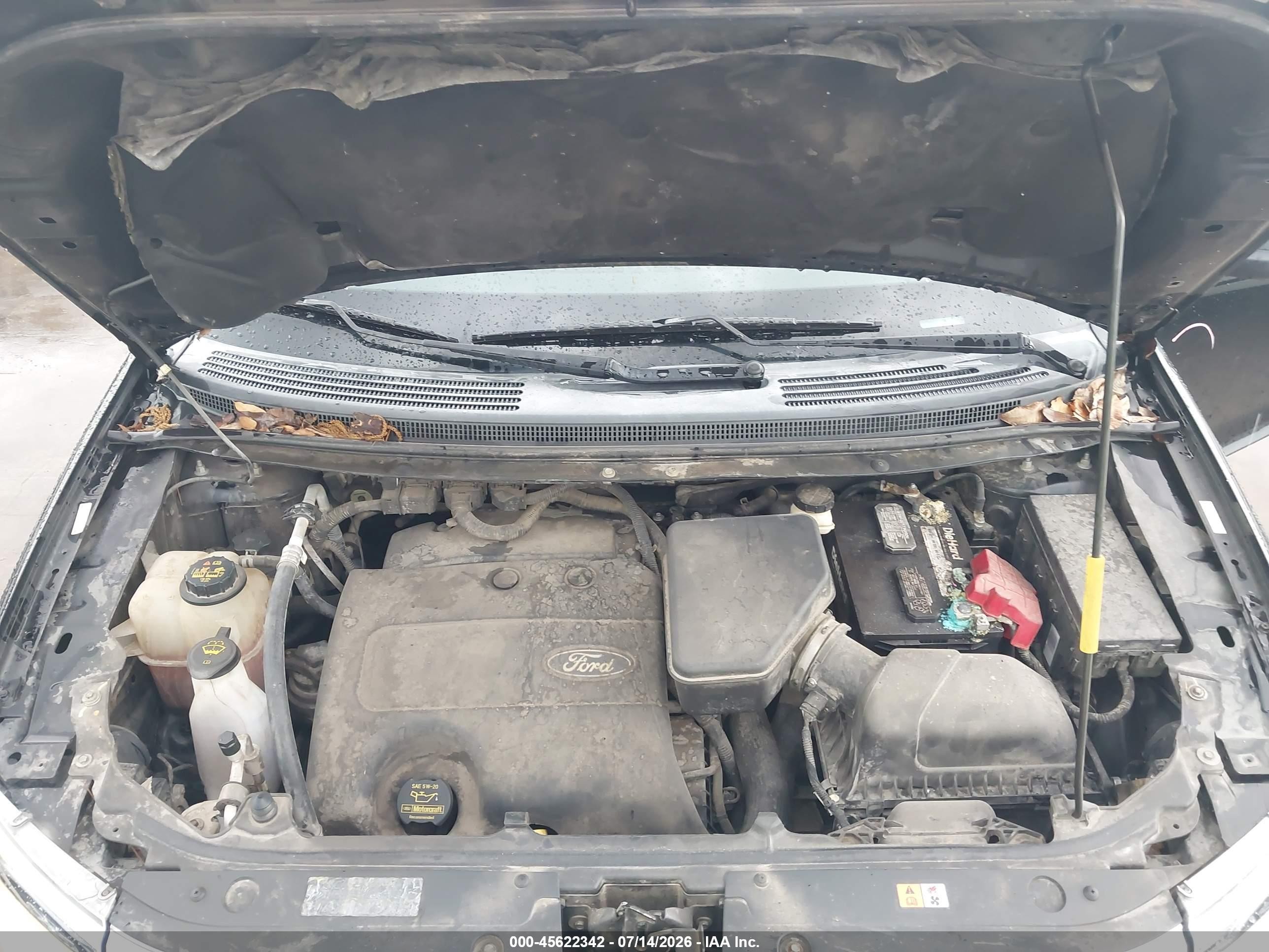 2011 Ford Edge Limited Черный vin: 2FMDK3KC2BBB66988