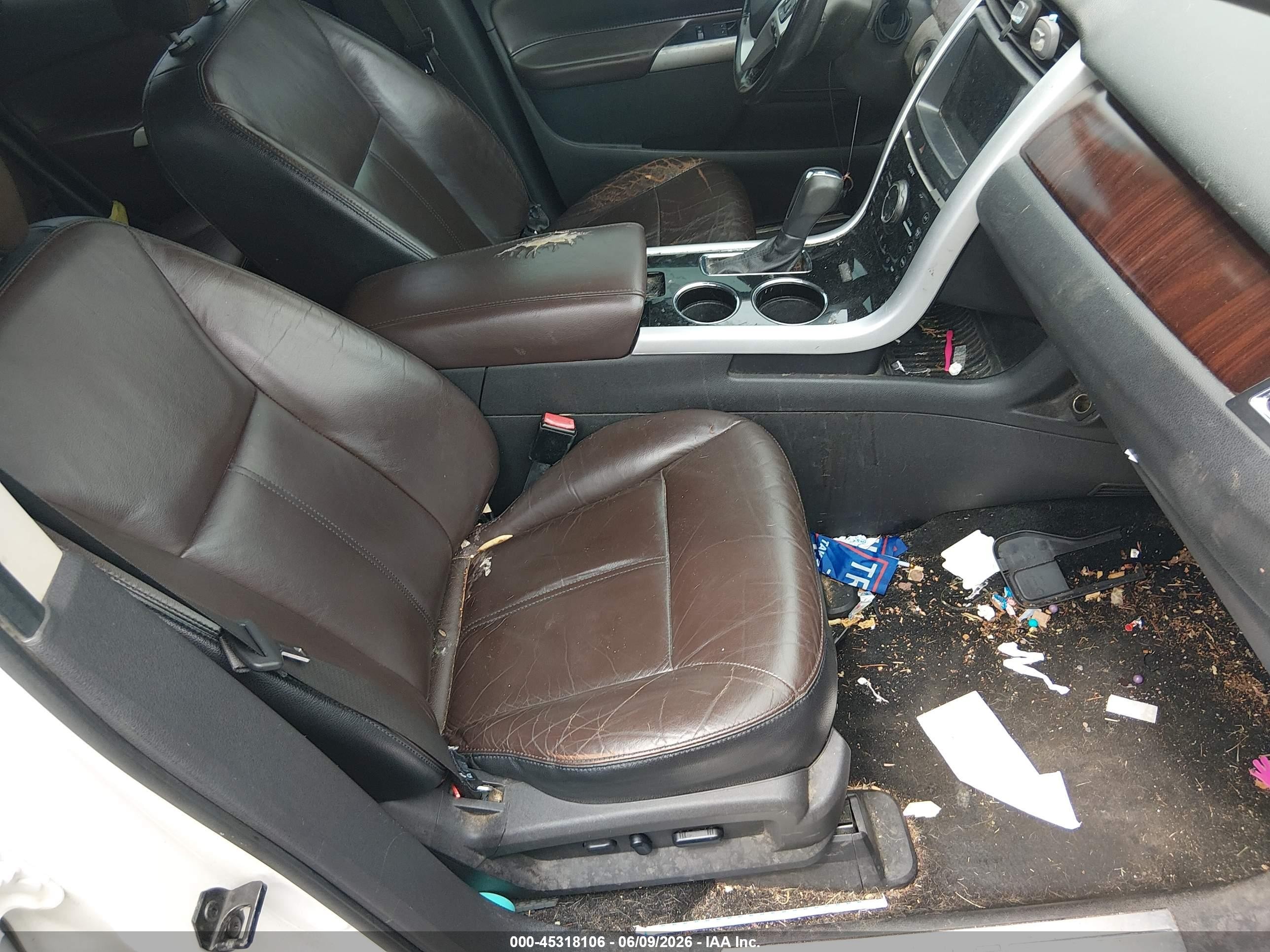 2012 Ford Edge Limited Белый vin: 2FMDK3KC2CBA05705
