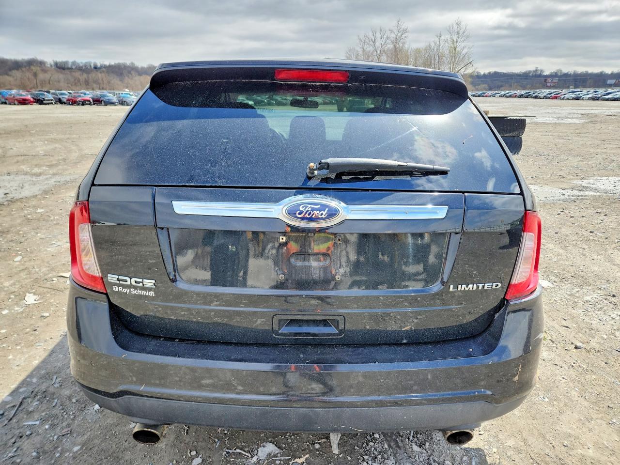 2012 Ford Edge Limited Black vin: 2FMDK3KC2CBA48697